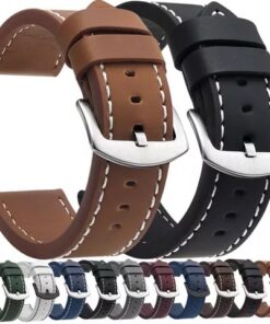 Uhrenarmband Leder verschiedene Farben